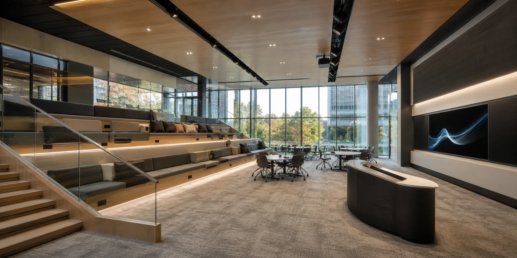 Technology-integrated higher education learning environment
