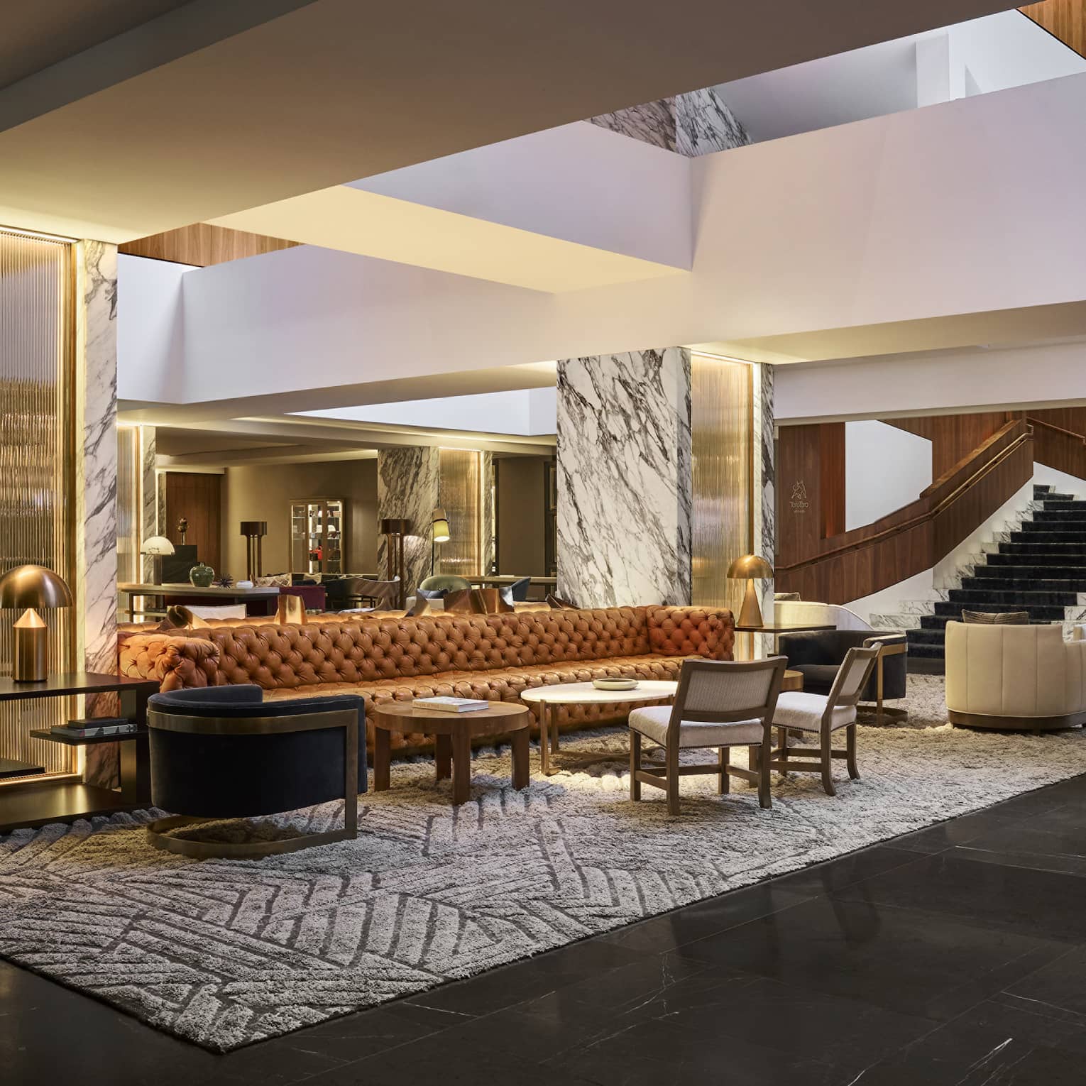 Four Seasons Hotel Houston renovated lobby
